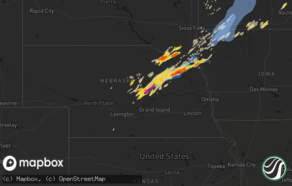 Hail map preview on 06-29-2026