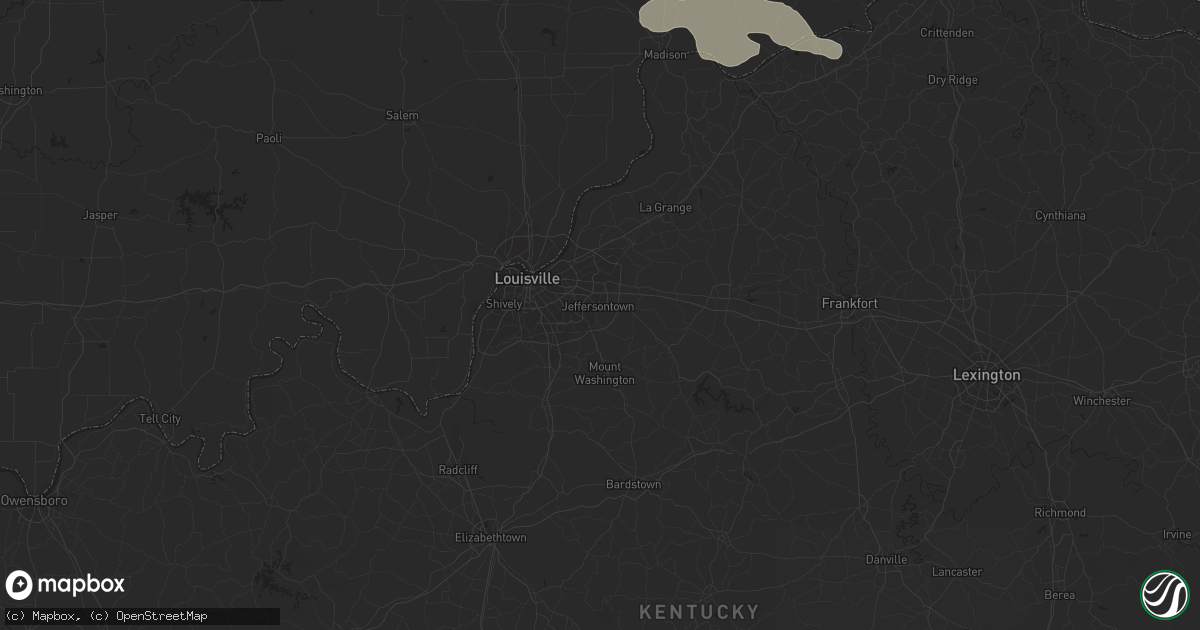 Hail map in Williamsburg, VA on June 30, 2012