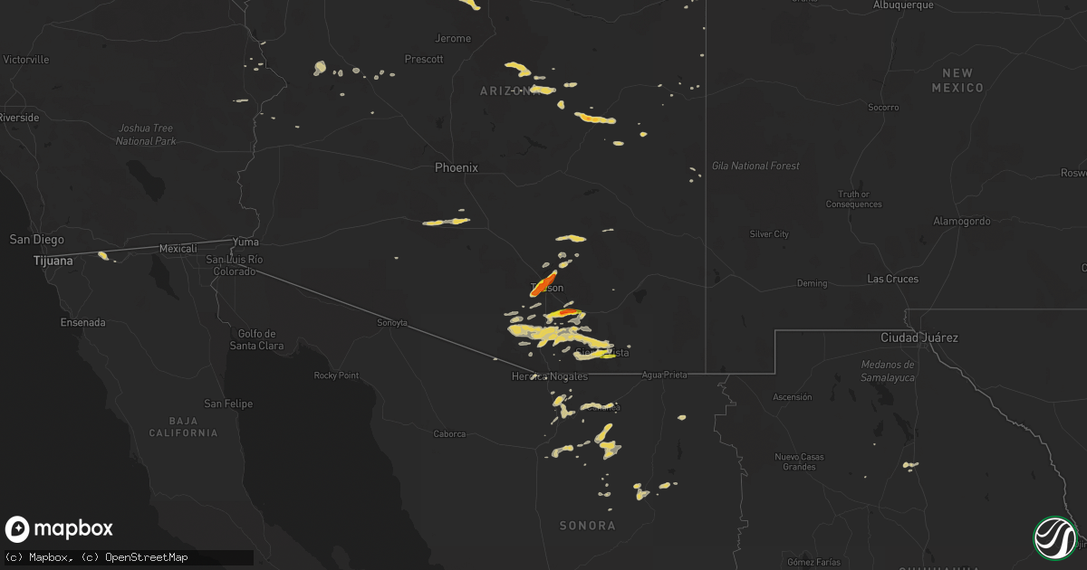 Hail map on June 30, 2015