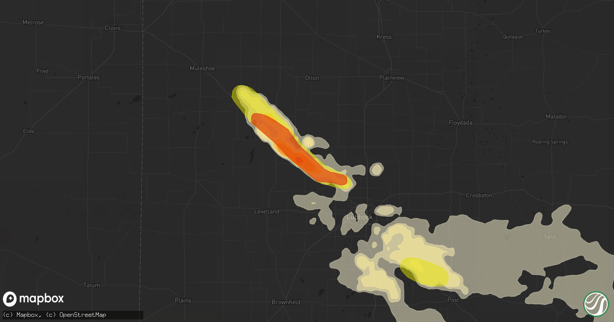 Hail map in Anton, TX on June 30, 2017