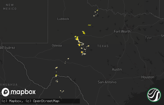 Hail map preview on 06-30-2020