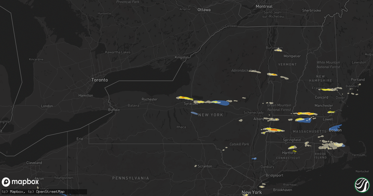 Hail map on June 30, 2021
