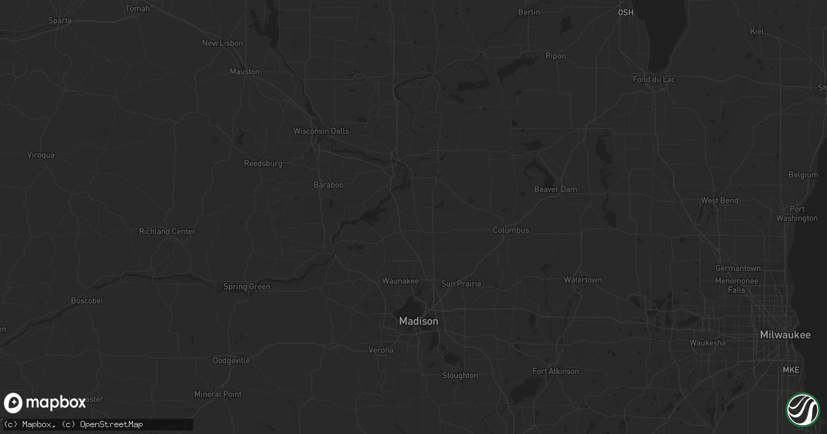 Hail map in Blythedale, MO on June 30, 2023