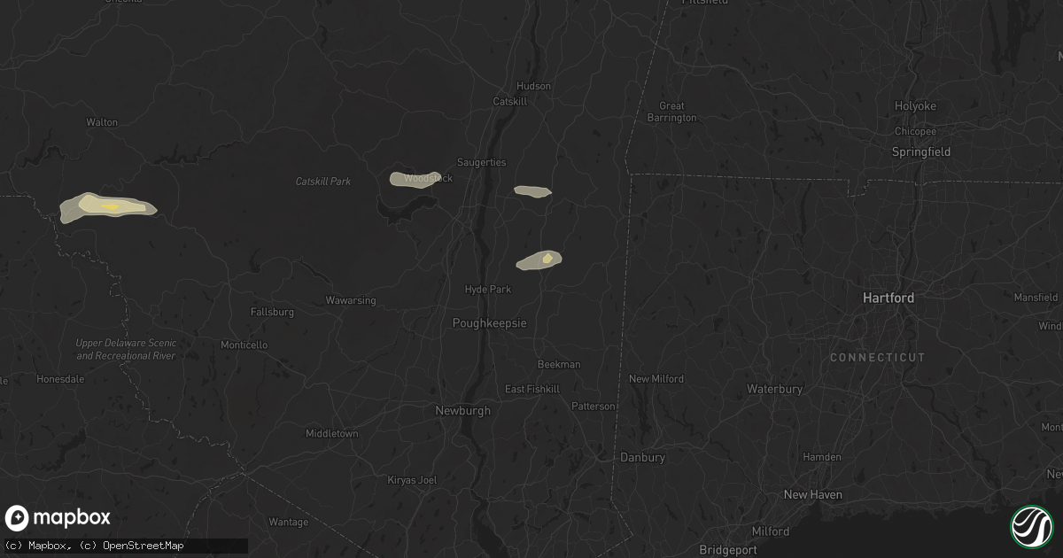 Hail map in Salt Point, NY on June 30, 2024