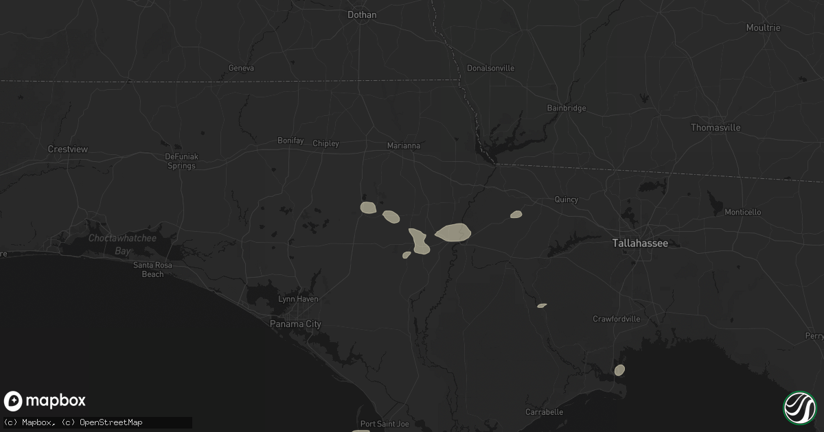 Hail map in Altha, FL on June 30, 2026