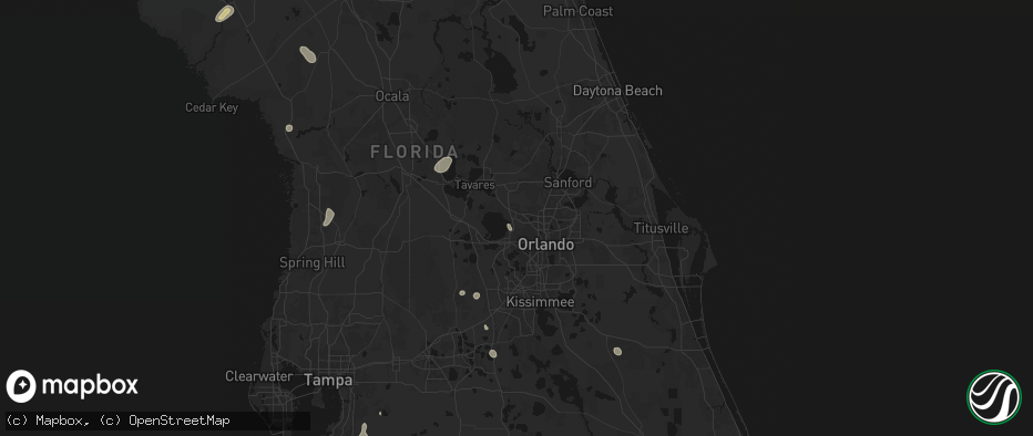 Hail map in Apopka, FL on June 30, 2026