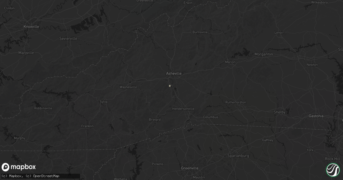Hail map in Arden, NC on June 30, 2026