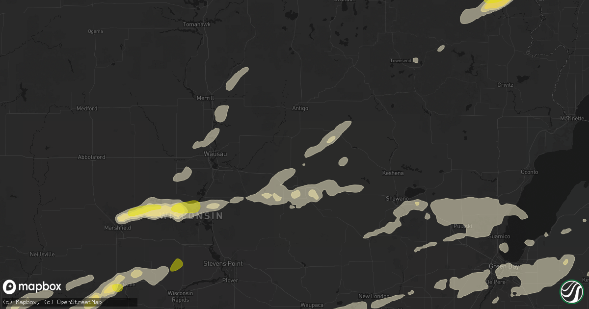 Hail map in Birnamwood, WI on June 30, 2026