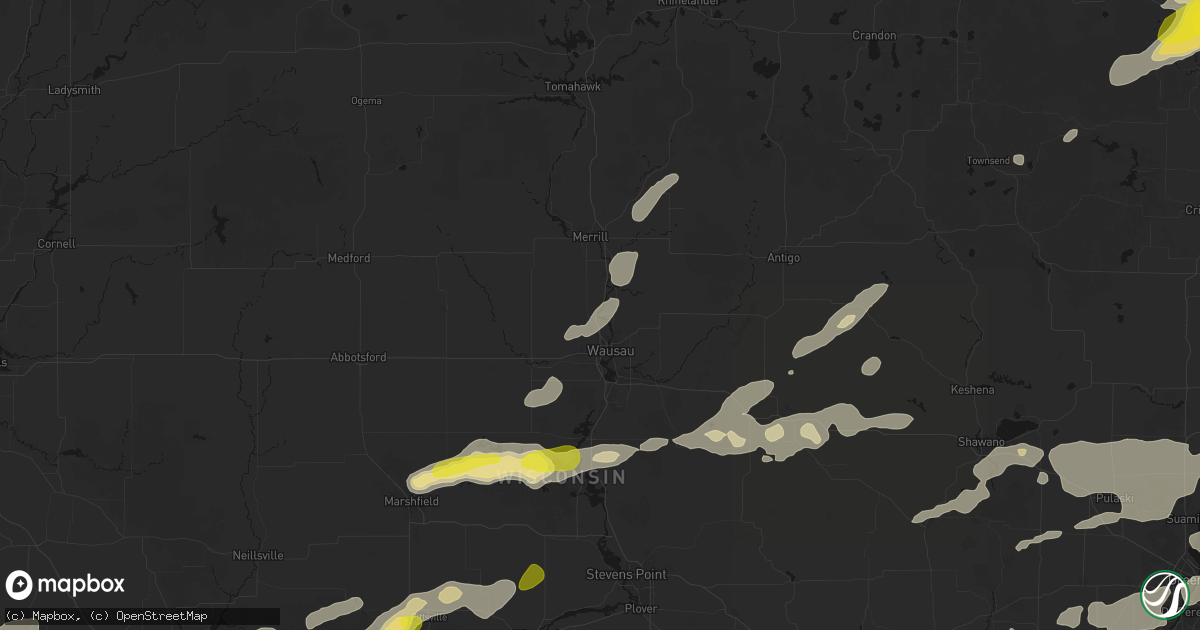 Hail map in Brokaw, WI on June 30, 2026