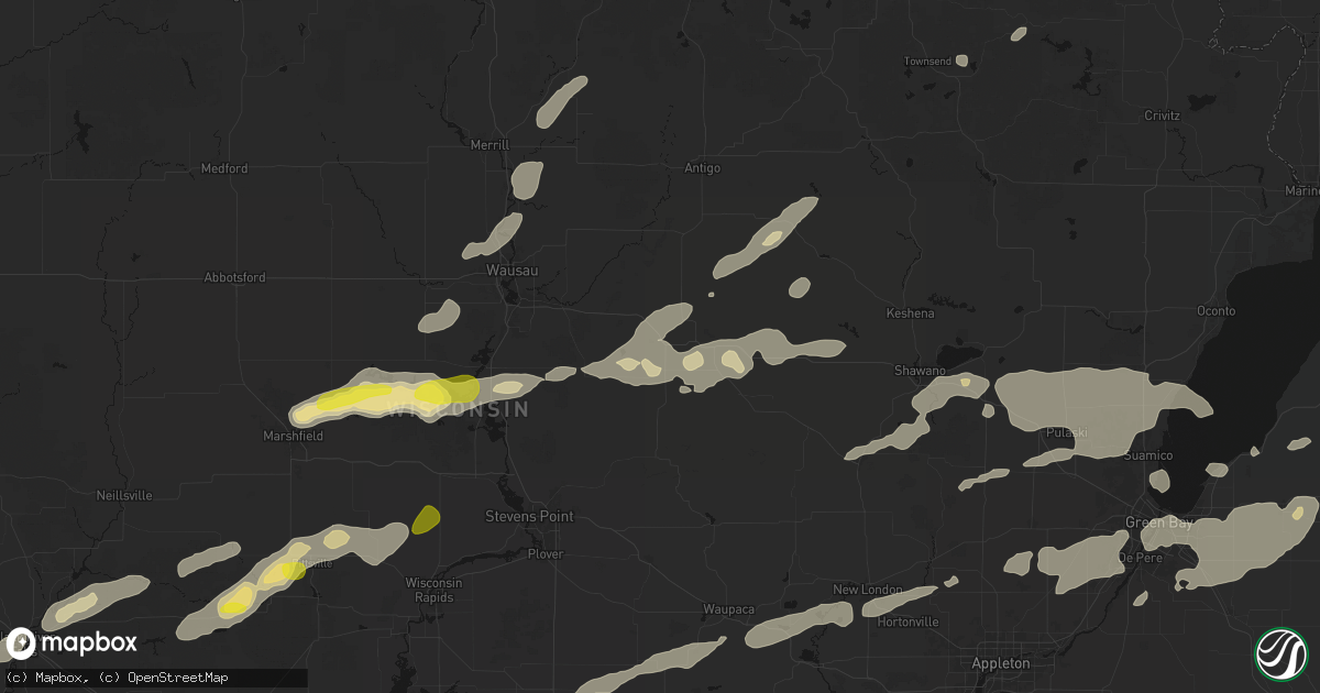 Hail map in Eland, WI on June 30, 2026