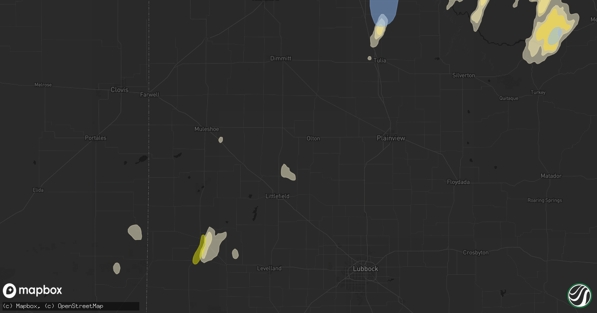 Hail map in Fieldton, TX on June 30, 2026