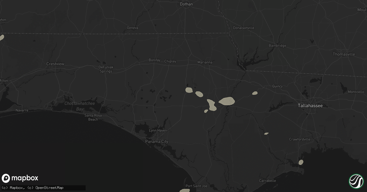 Hail map in Fountain, FL on June 30, 2026
