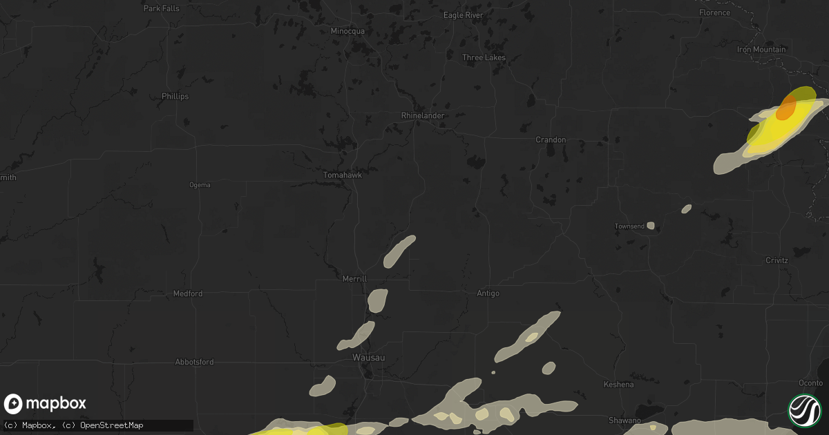 Hail map in Gleason, WI on June 30, 2026