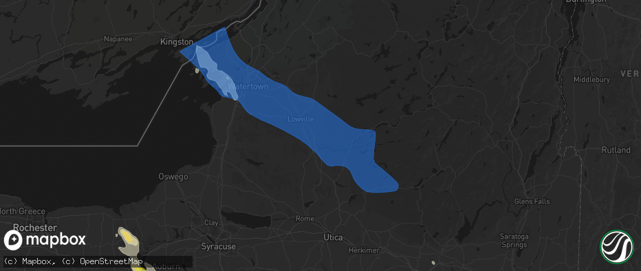 Hail map in Greig, NY on June 30, 2026