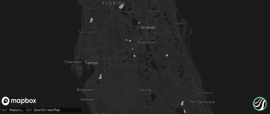Hail map in Lake Hamilton, FL on June 30, 2026