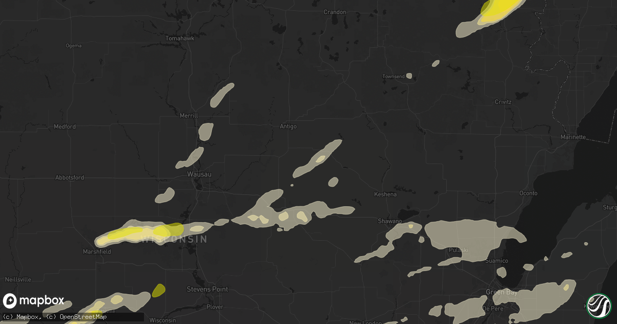Hail map in Mattoon, WI on June 30, 2026