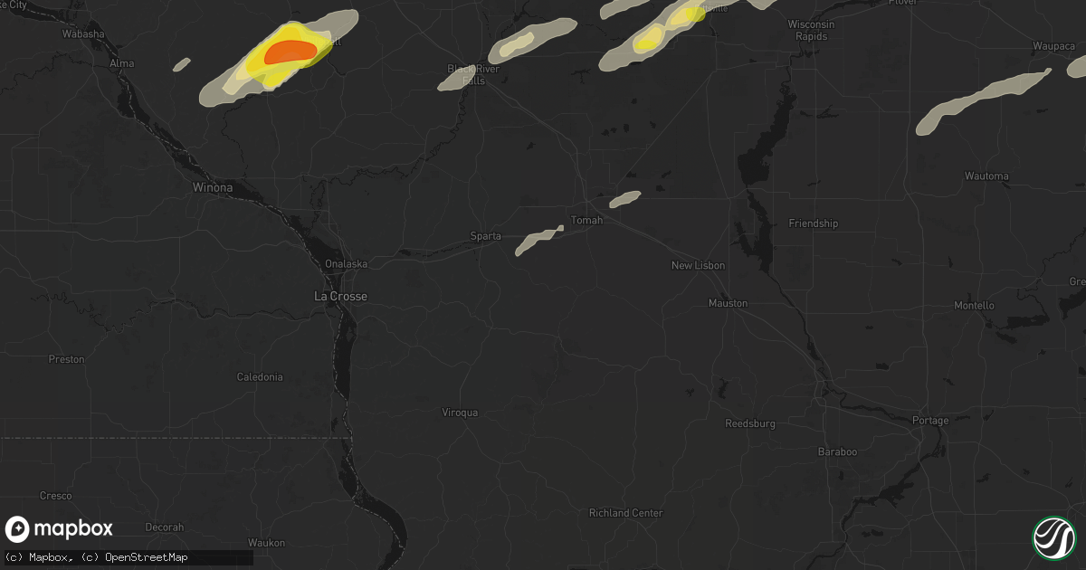 Hail map in Norwalk, WI on June 30, 2026