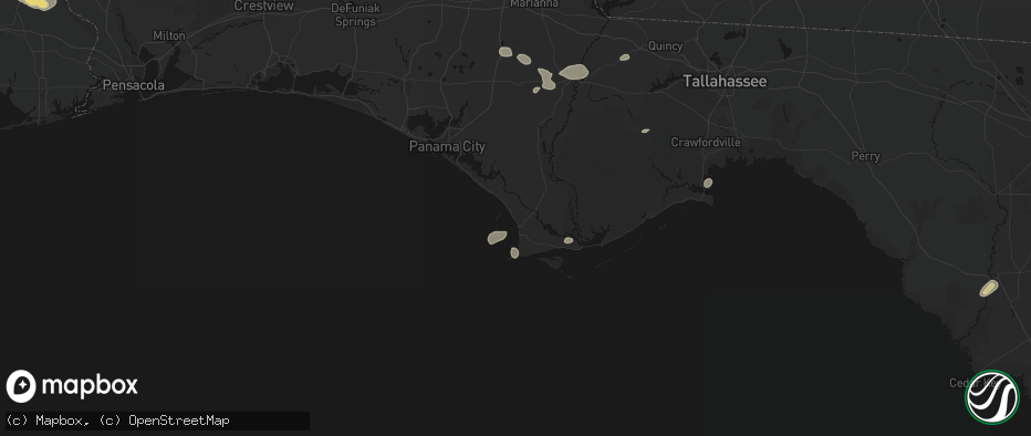 Hail map in Port Saint Joe, FL on June 30, 2026