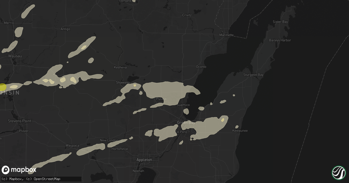 Hail map in Sobieski, WI on June 30, 2026