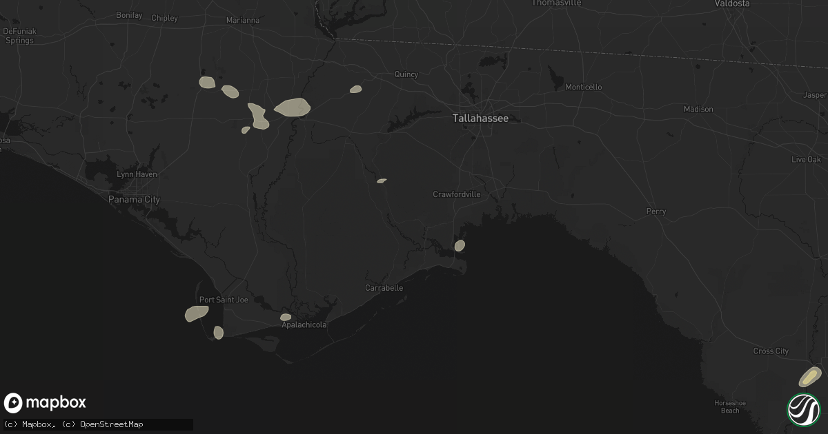 Hail map in Sopchoppy, FL on June 30, 2026