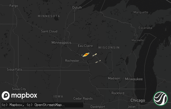 Hail map preview on 06-30-2026