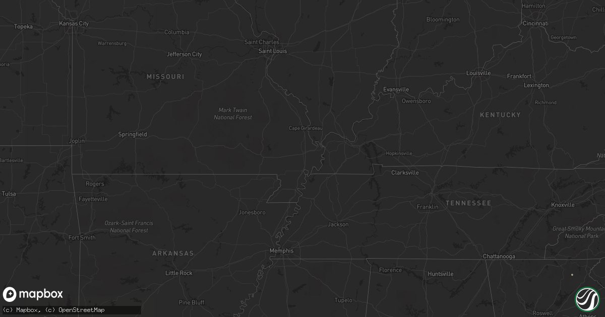 Hail map in South Carolina on July 1, 2011
