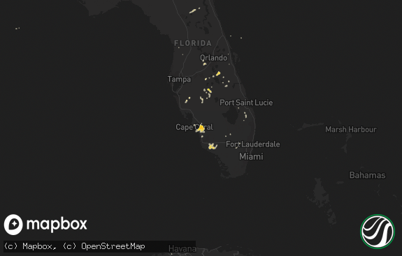 Hail map preview on 07-01-2015