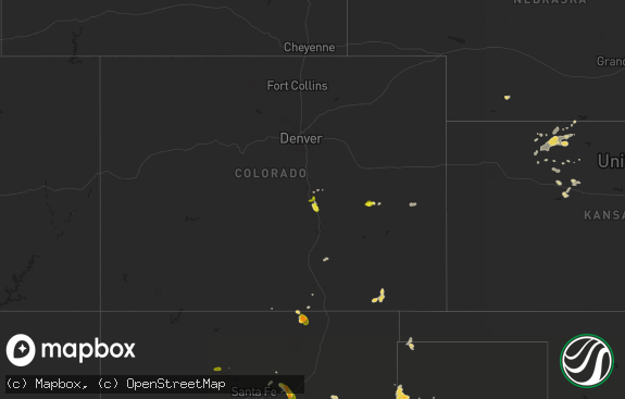 Hail map preview on 07-01-2017