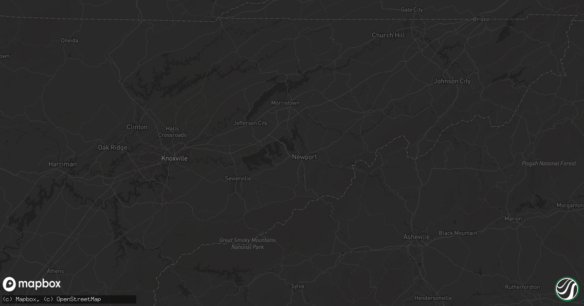 Hail map in Brentwood, TN on July 1, 2023