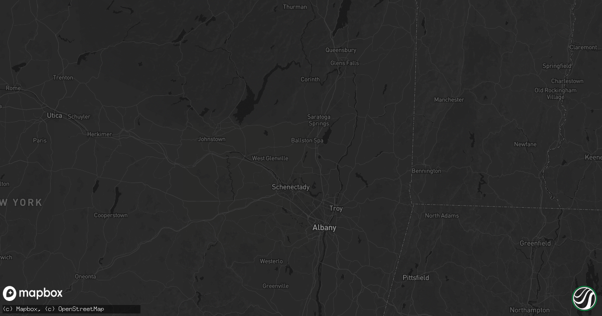 Hail map in Ballston Lake, NY on July 1, 2026