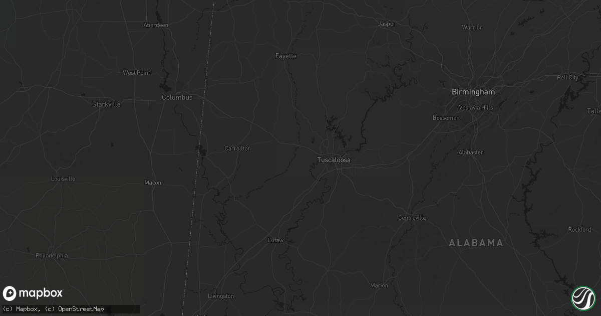Hail map in Buhl, AL on July 1, 2026