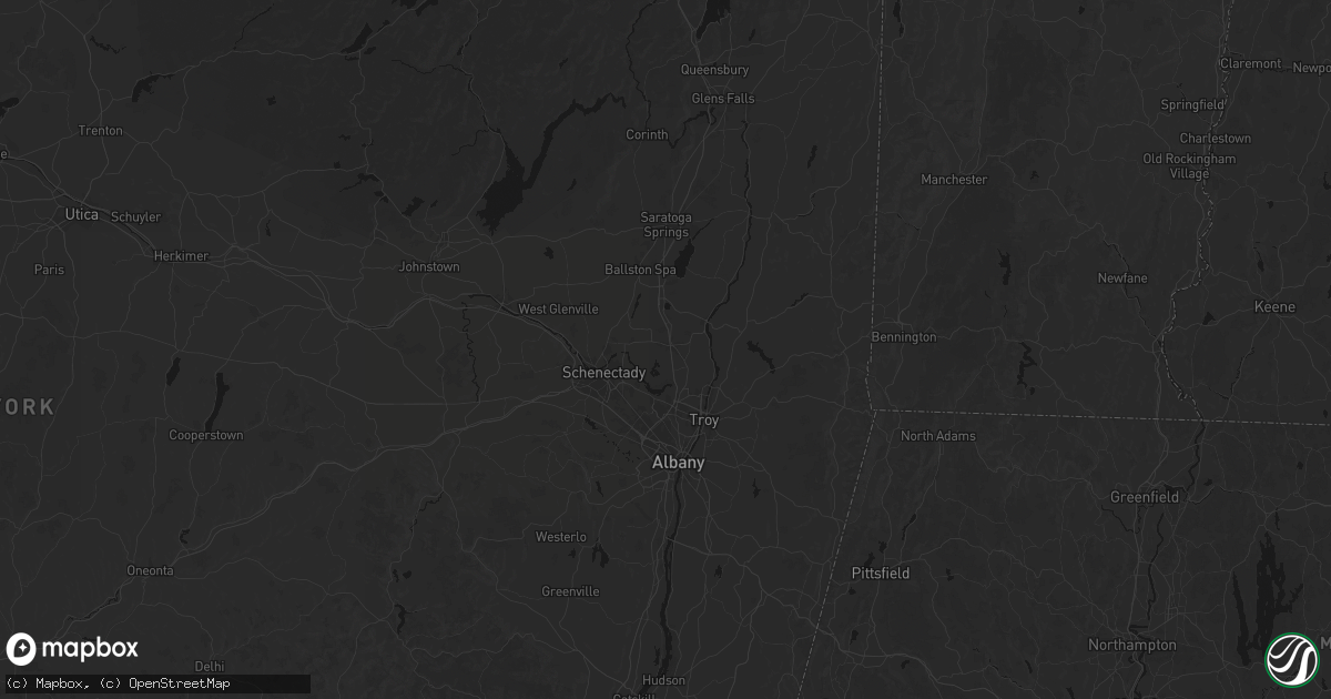 Hail map in Clifton Park, NY on July 1, 2026