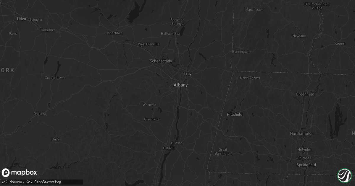 Hail map in Glenmont, NY on July 1, 2026