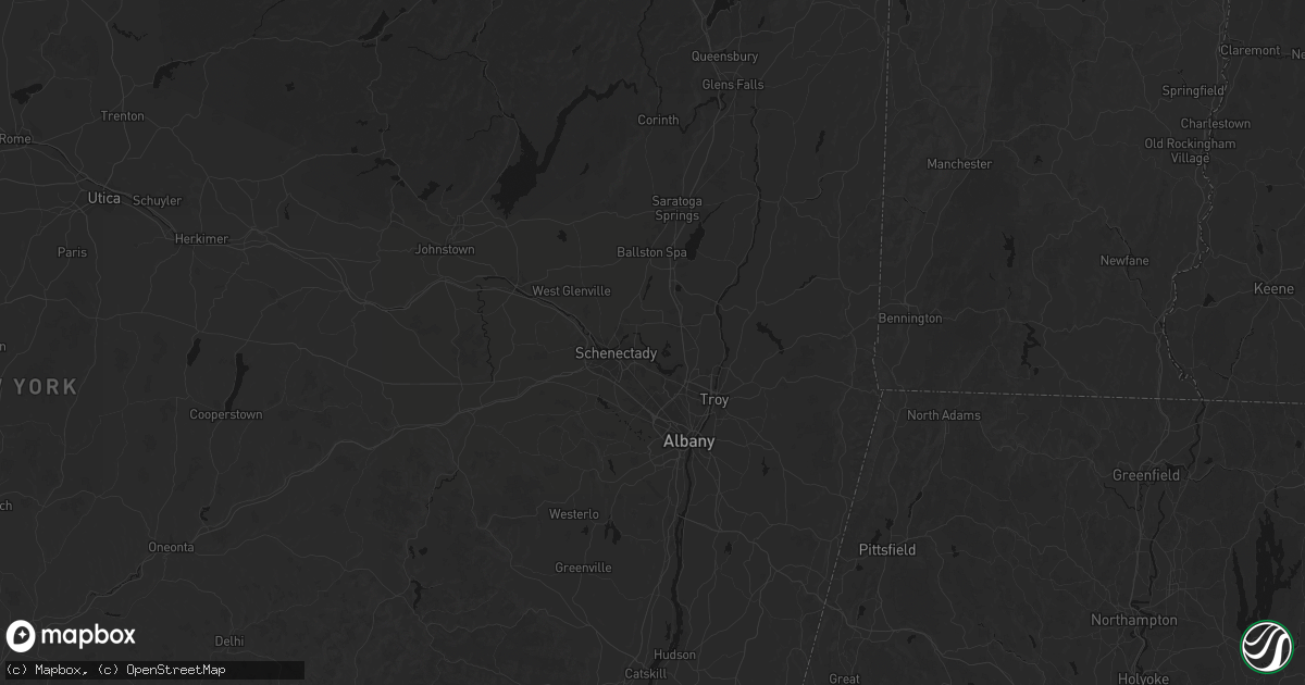 Hail map in Rexford, NY on July 1, 2026