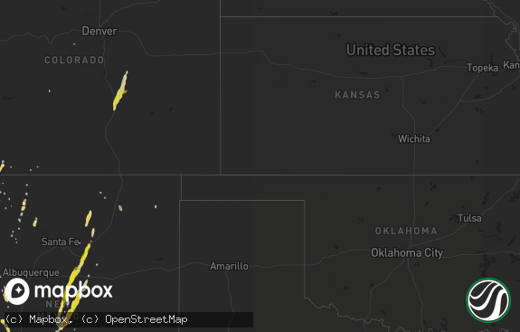 Hail map preview on 07-02-2013