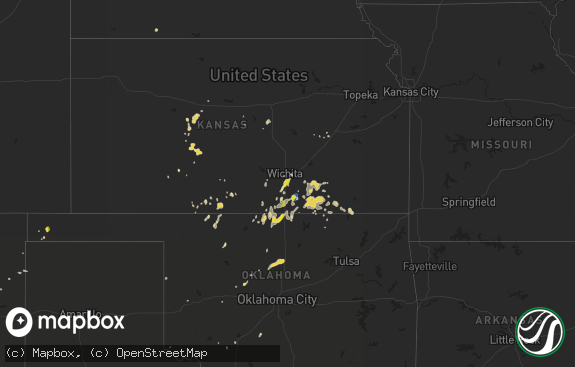 Hail map preview on 07-02-2019