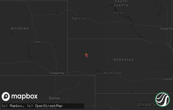 Hail map preview on 07-02-2025