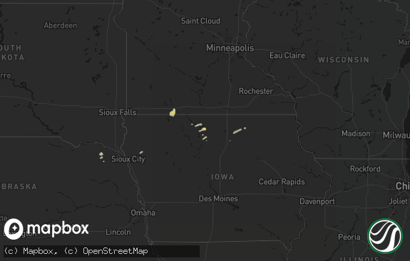 Hail map preview on 07-02-2026