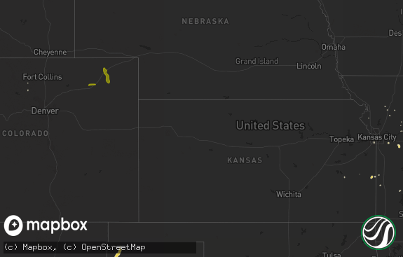 Hail map preview on 07-03-2013