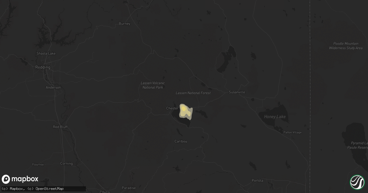Hail map in Westwood, CA on July 3, 2015