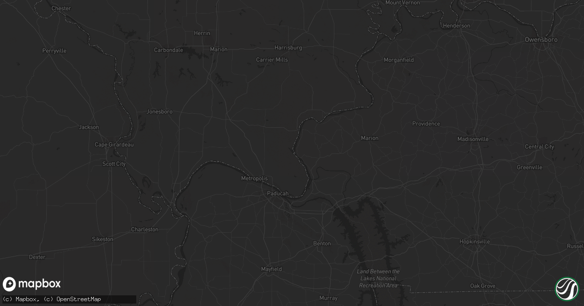 Hail map in Forest City, NC on July 3, 2023