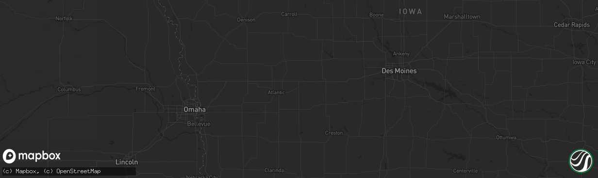 Hail map in Anita, IA on July 3, 2024