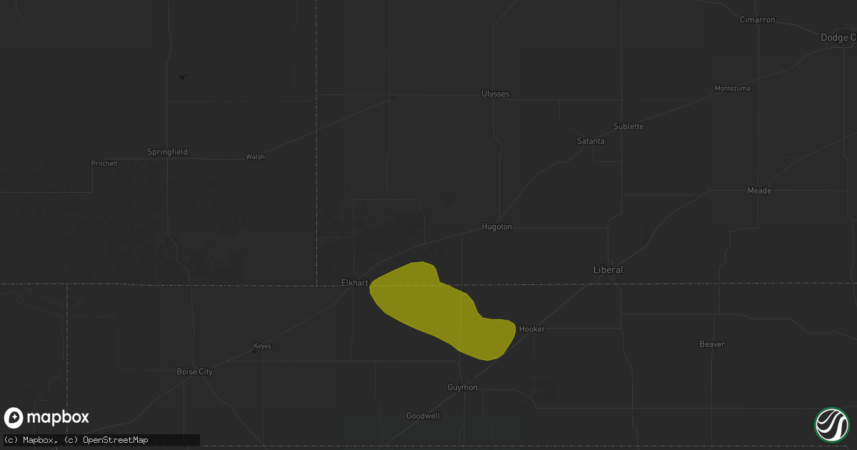 Hail map in Rolla, KS on July 3, 2026