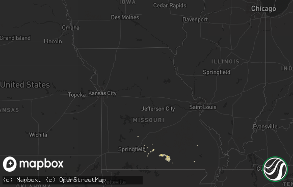 Hail map preview on 07-04-2011