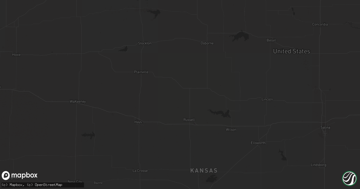 Hail map in Blair, NE on July 4, 2014