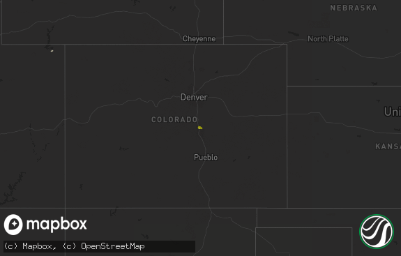 Hail map preview on 07-04-2025