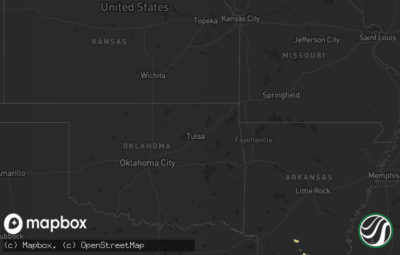 Hail map preview on 07-05-2012