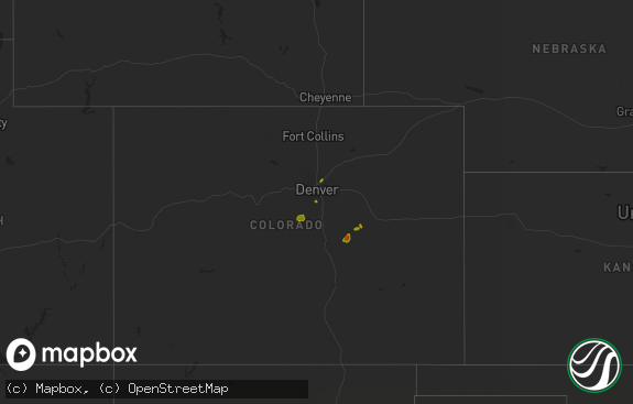 Hail map preview on 07-05-2018