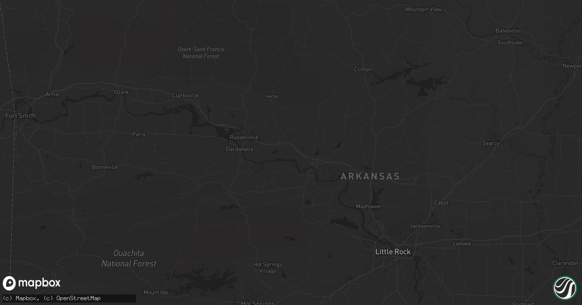 Hail map in Elgin, IL on July 5, 2023