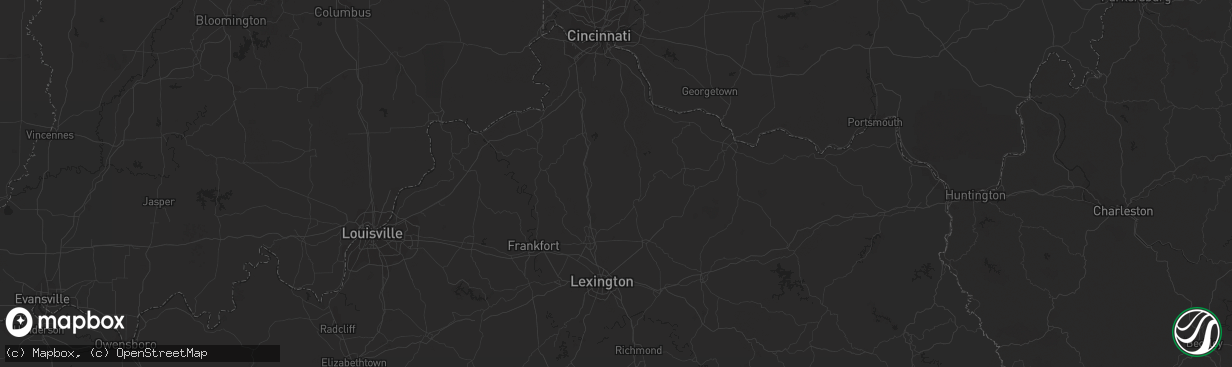 Hail map in Sainte Genevieve, MO on July 5, 2023